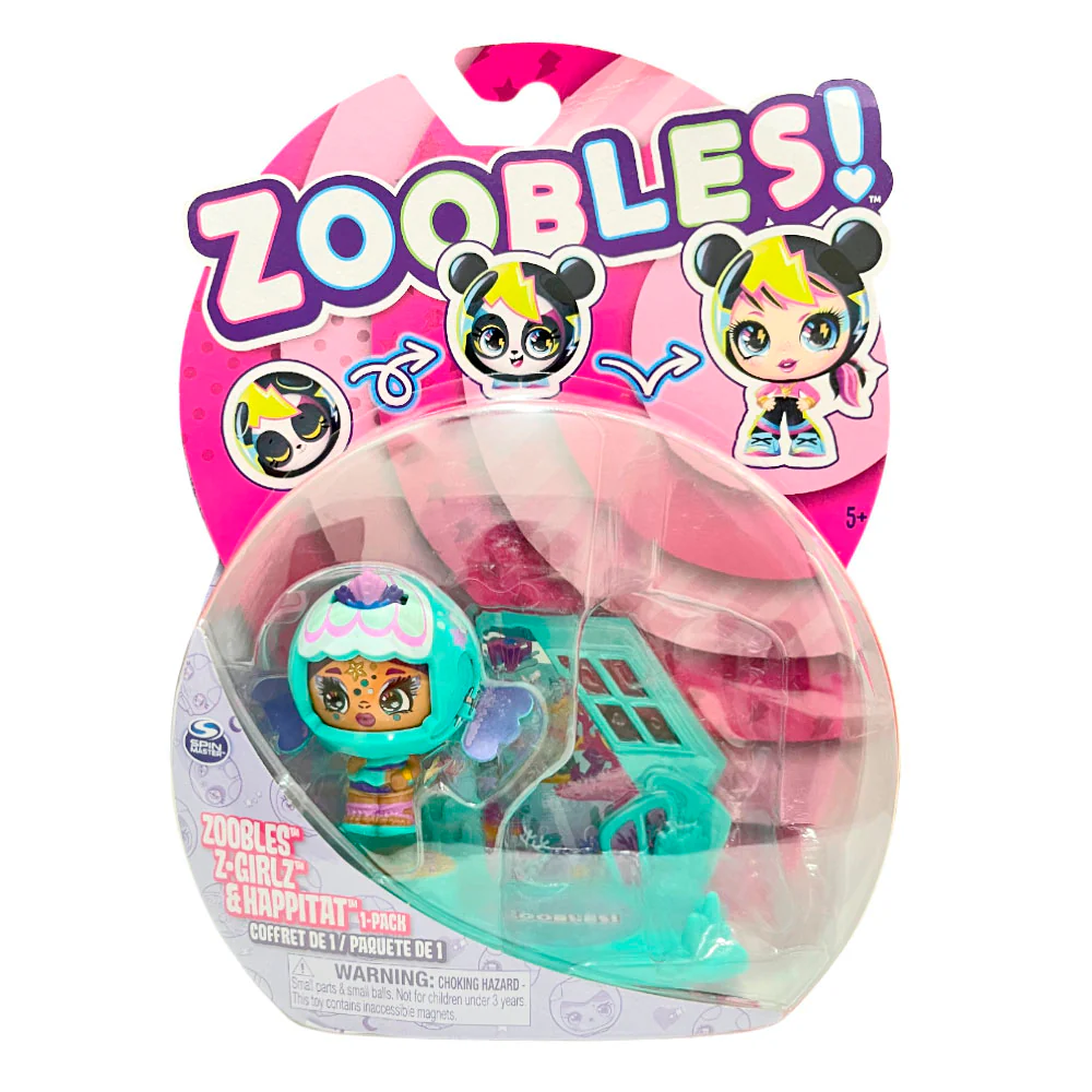 Figura Animal Zoobles Girl Happitat - Surtido - Image 5
