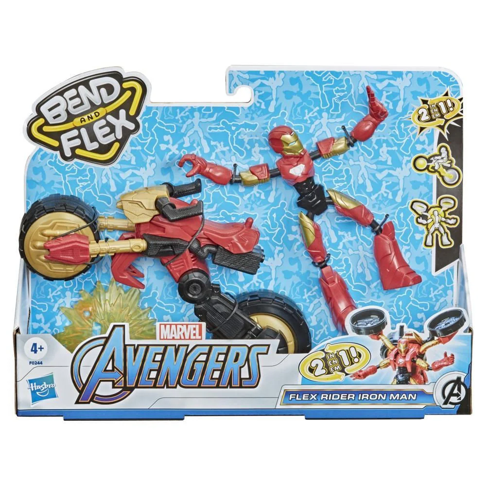 Figura Avenger Bendy con Vehiculo Surtido