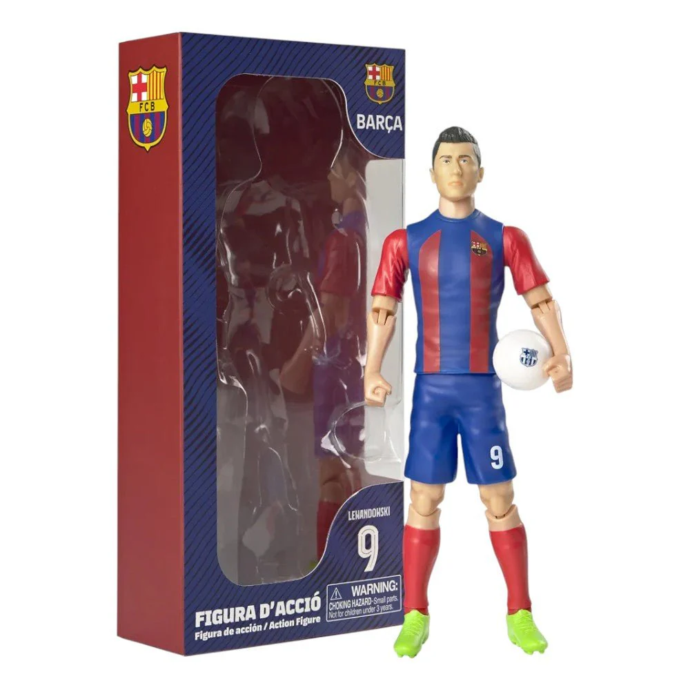 Figura De Robert Lewandowski Barcelona 20 CM - Image 2