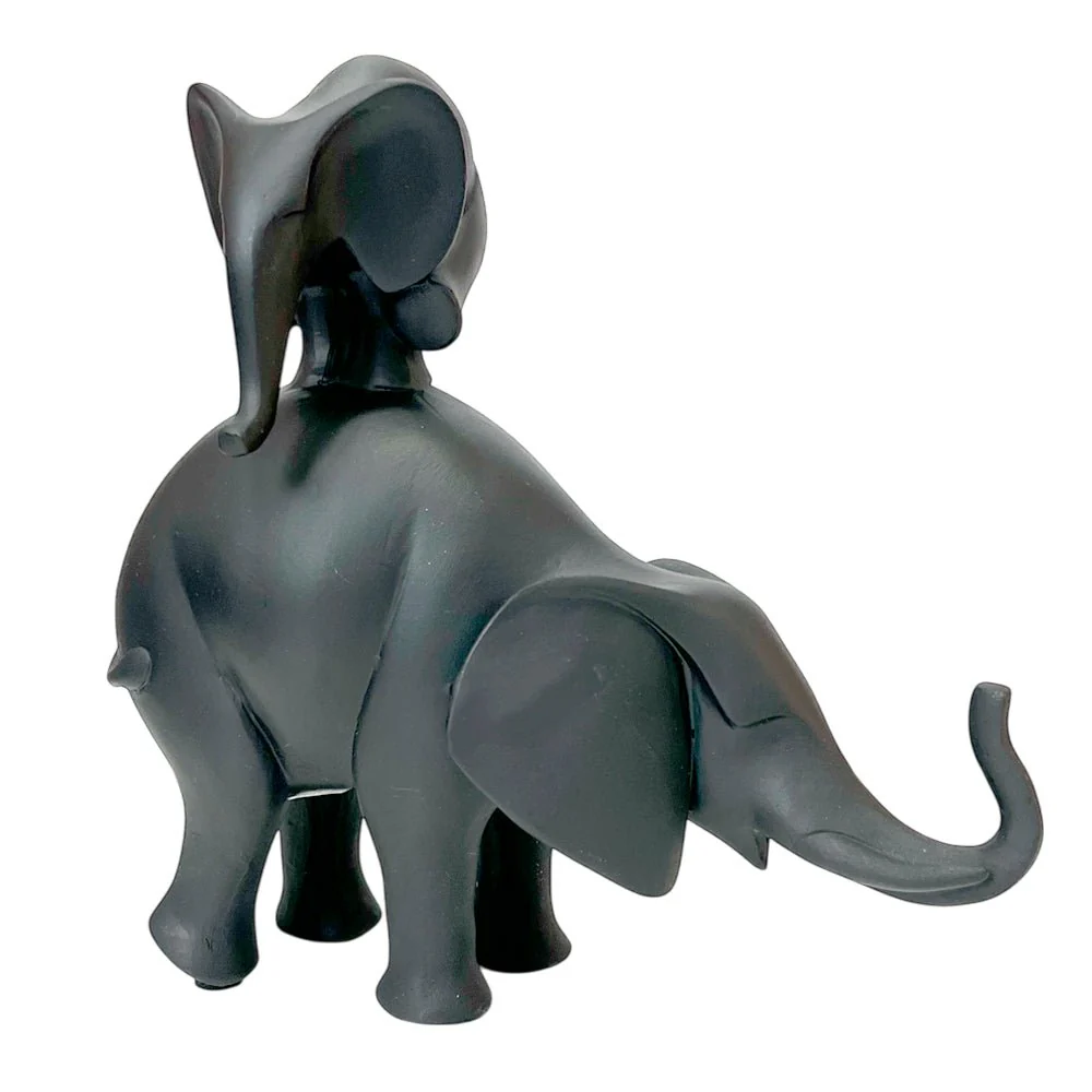 Figura Decorativa Home Elegance / Diseño Elefante de Poliresina - Image 3