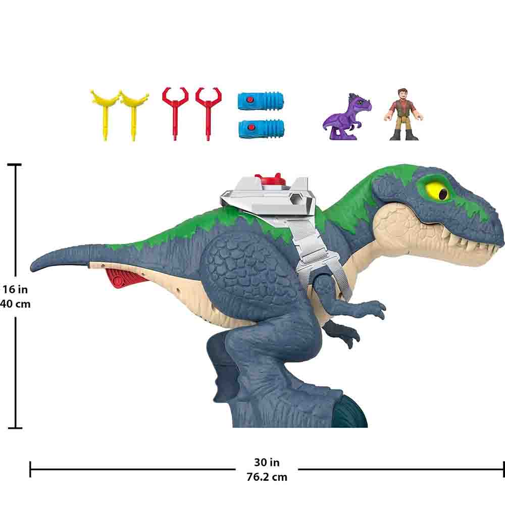 Figura Imaginext Jurassic Rebirth T-Rex / Jurassic World - Image 4
