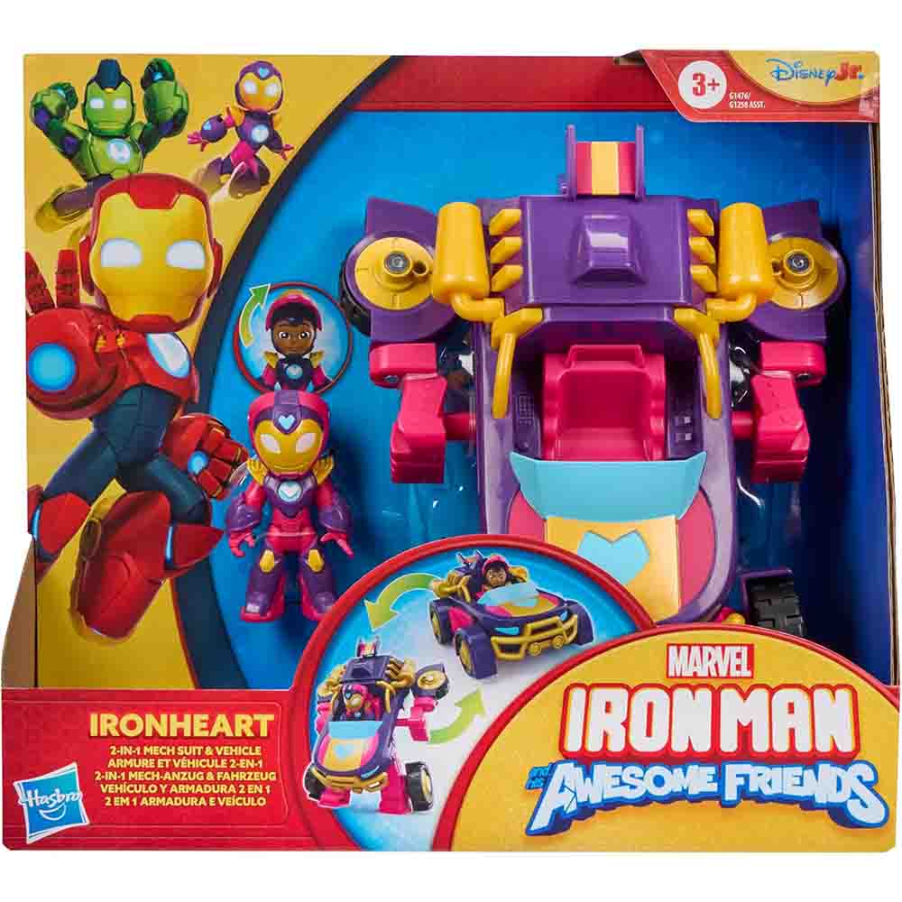 Figura Iron Man and His Awesome Friends 2in1 Mech - Surtido - Image 4