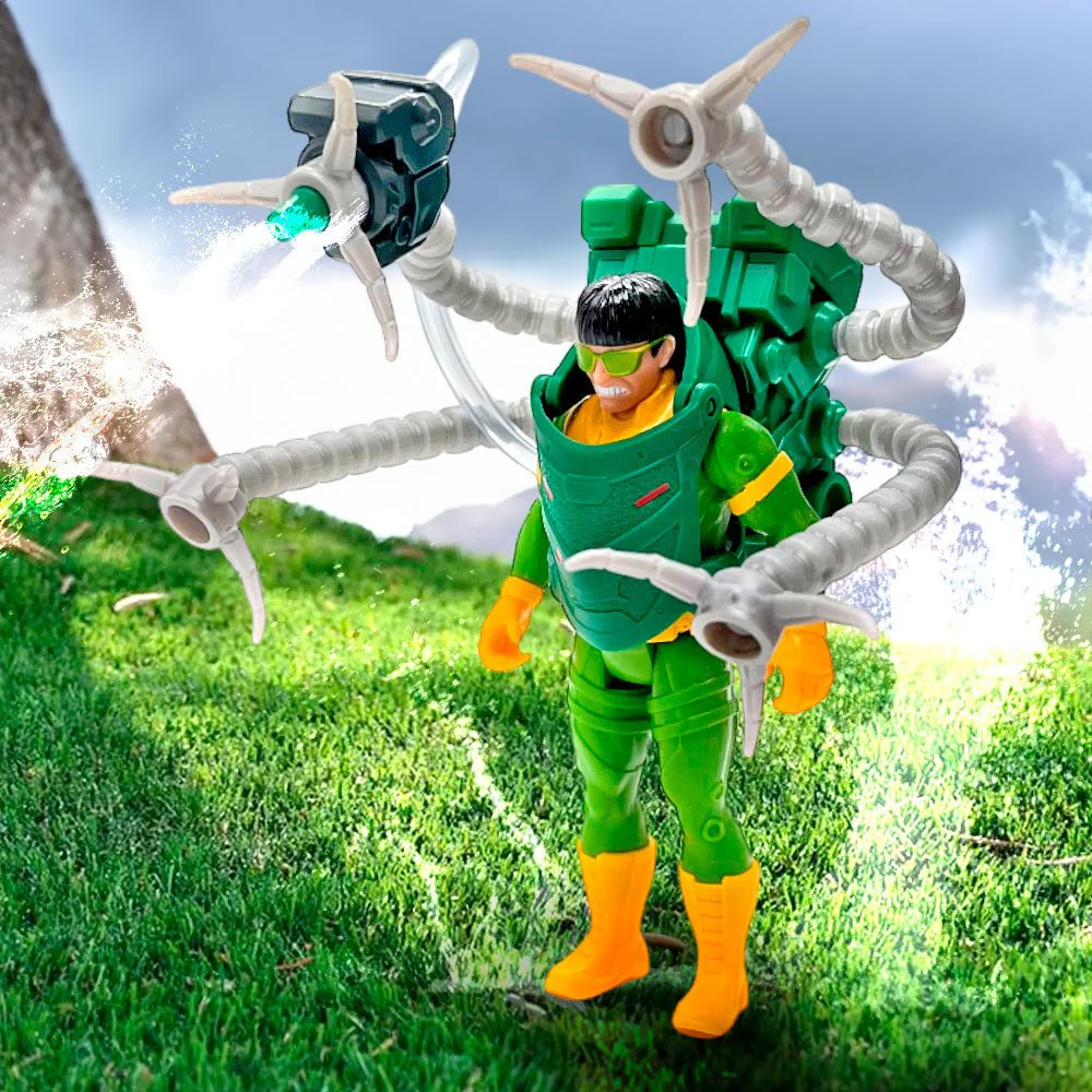 Figura Spider Man Agua Web Warriors Surtido