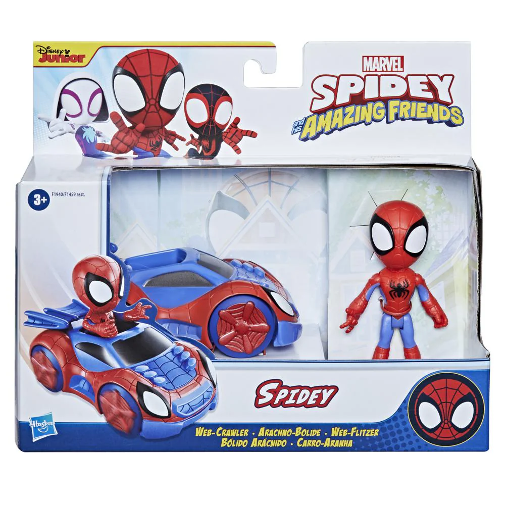 Figura Spidey Amazing Friend Con Vehiculo - Surtido - Image 5