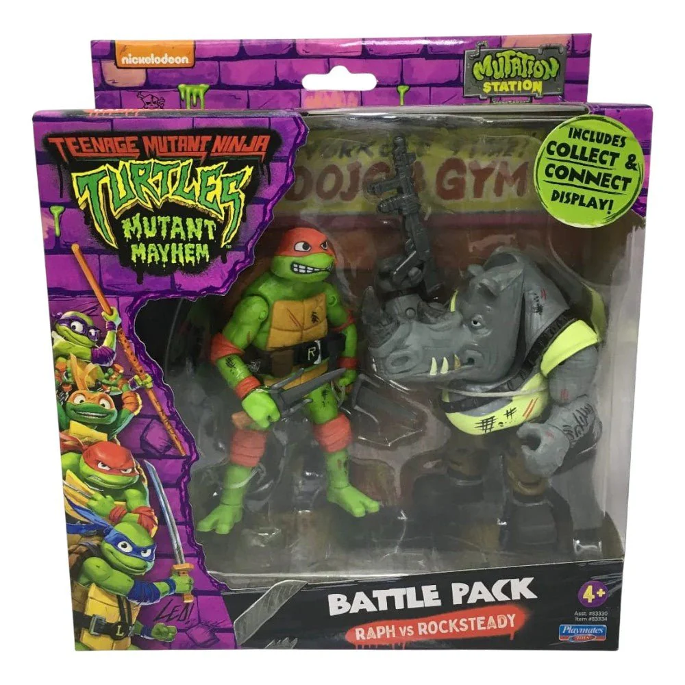 Figura TMNT Movie Pack de Batalla x2 / Tortugas Ninja / Surtido - Image 2