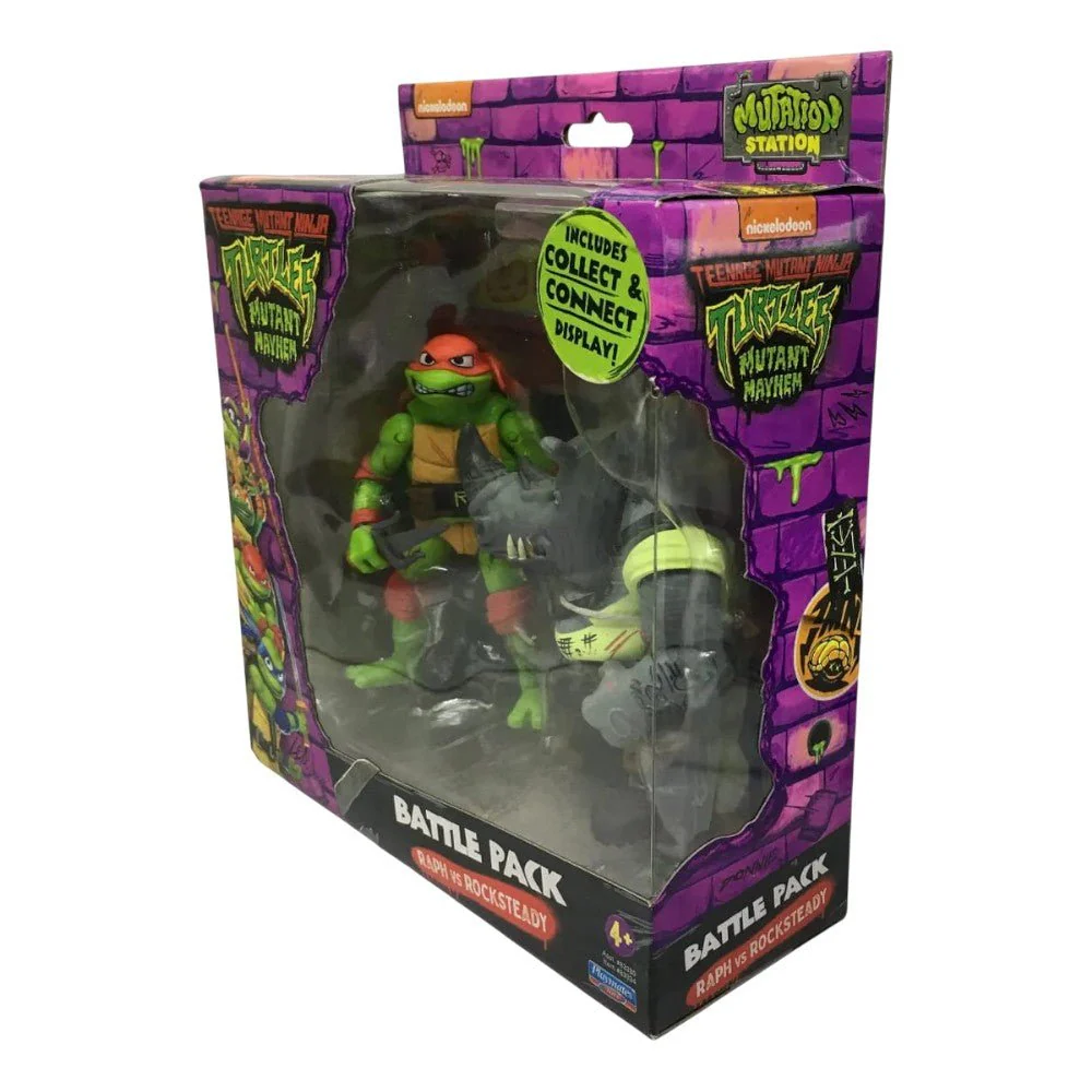 Figura TMNT Movie Pack de Batalla x2 / Tortugas Ninja / Surtido - Image 3