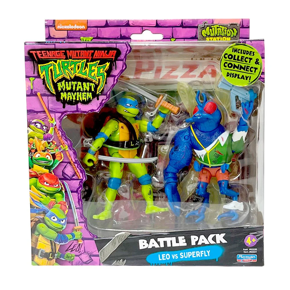 Figura TMNT Movie Pack de Batalla x2 / Tortugas Ninja / Surtido - Image 4