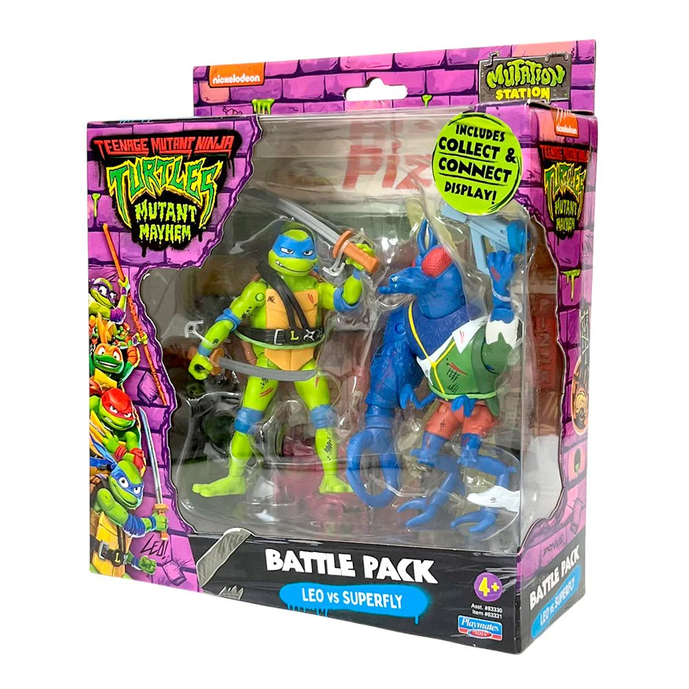 Figura TMNT Movie Pack de Batalla x2 / Tortugas Ninja / Surtido - Image 5