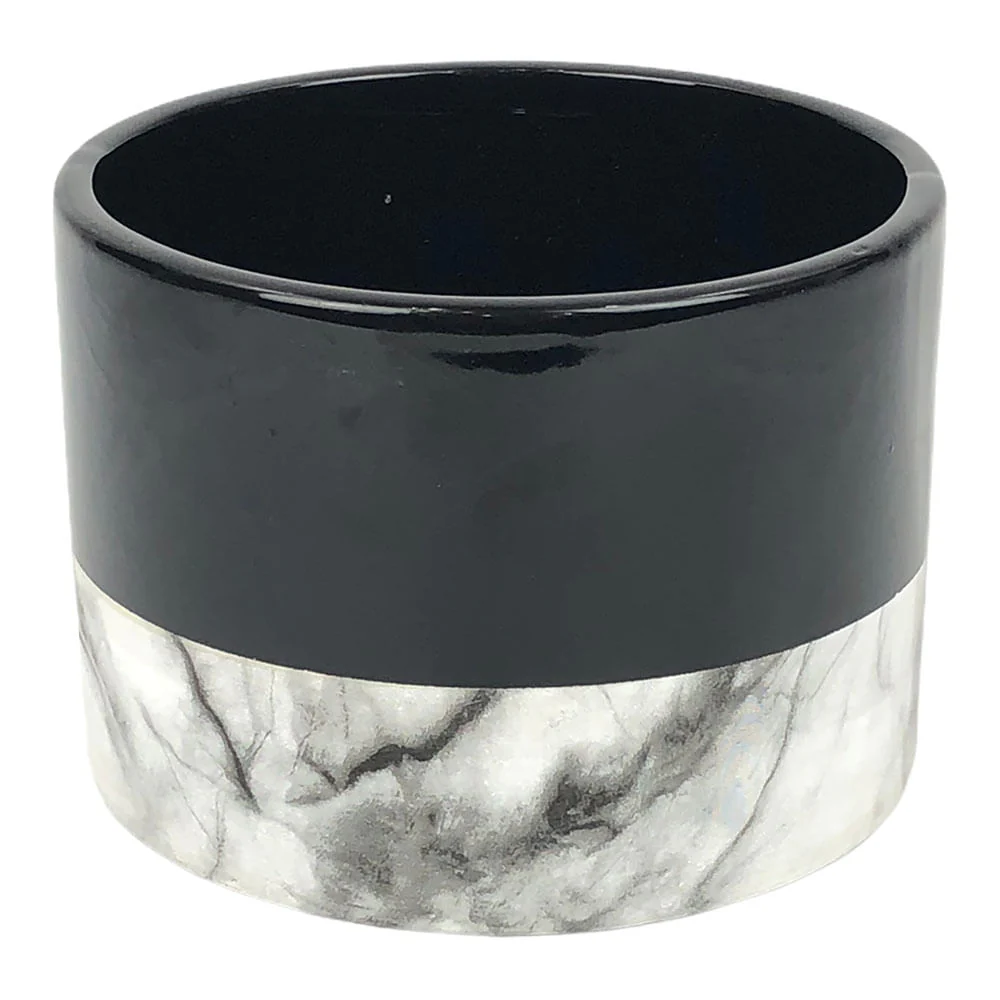 Florero Concepts Decorativo 13.5 cm x 9.5 cm - Negro