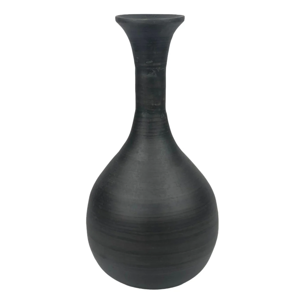 Florero Concepts Decorativo 21cm x 42cm - Gris Oscuro