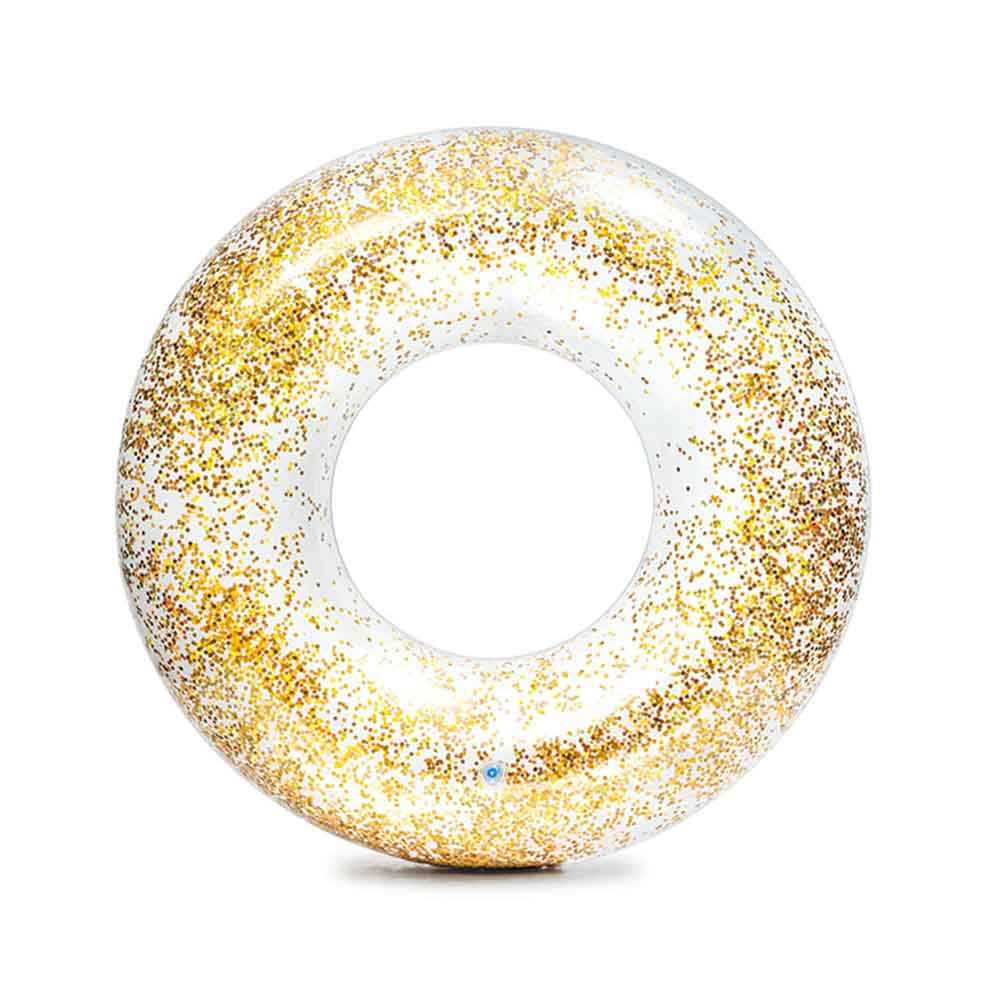Flotador de Aro Intex Transparente Glitter - Surtido