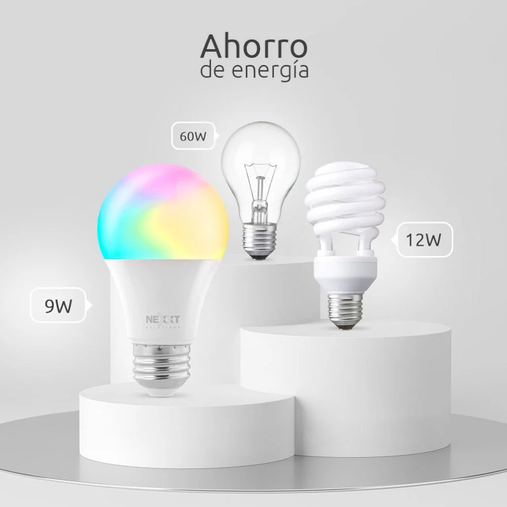 Foco Led Inteligente Nexxt Solutions Wi-Fi® / 110V / 2 Piezas - Image 8