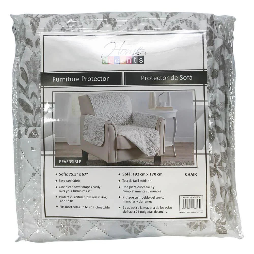Forro Para Sofá Home Accents 1 Puesto 75.56" x 67" - Beige