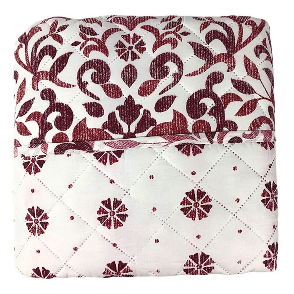Forro Para Sofá Home Accents 2 Puestos 75.5" x 88" - Rojo Vino