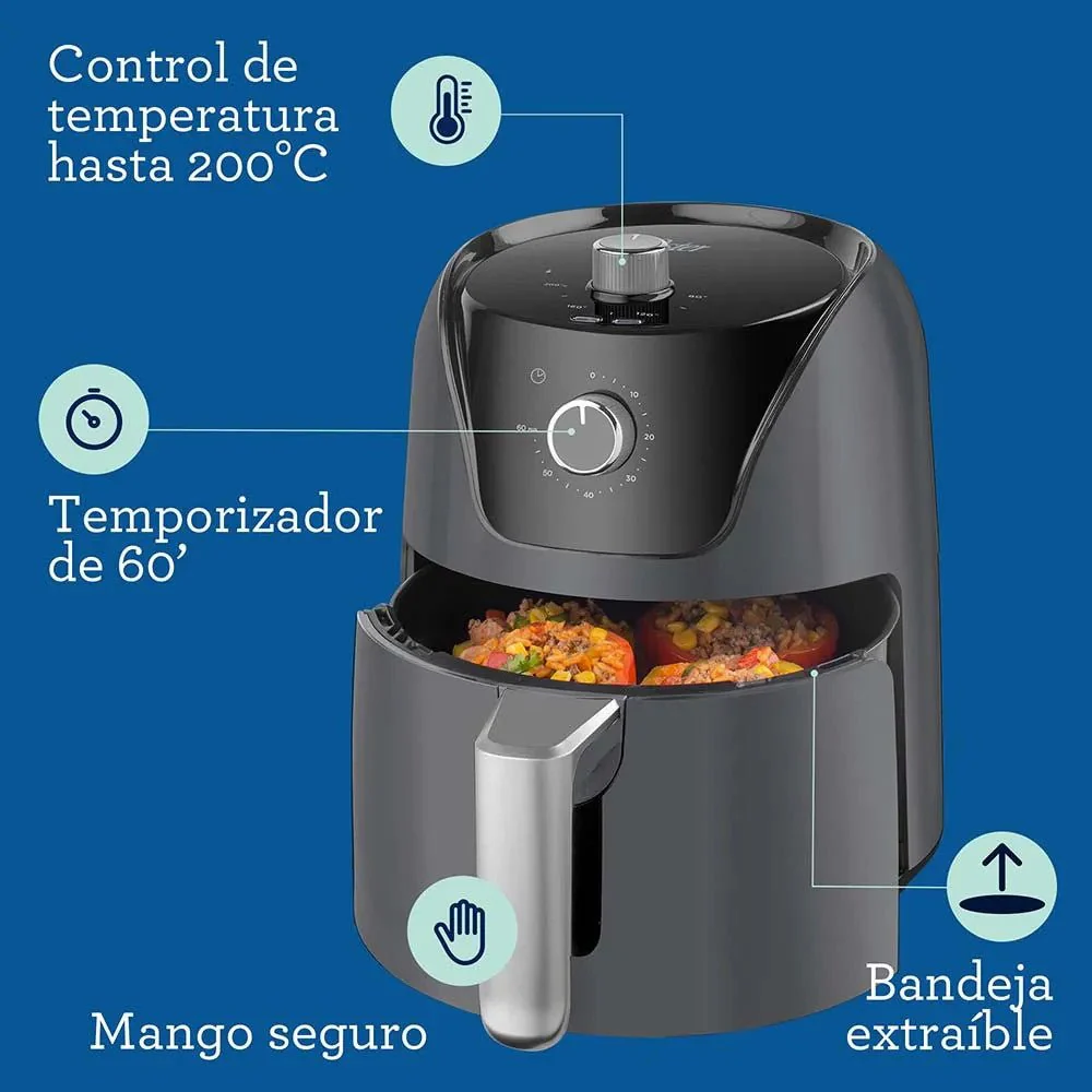 Freidora de Aire Oster 4 Litros / 220V / Negro - Image 5
