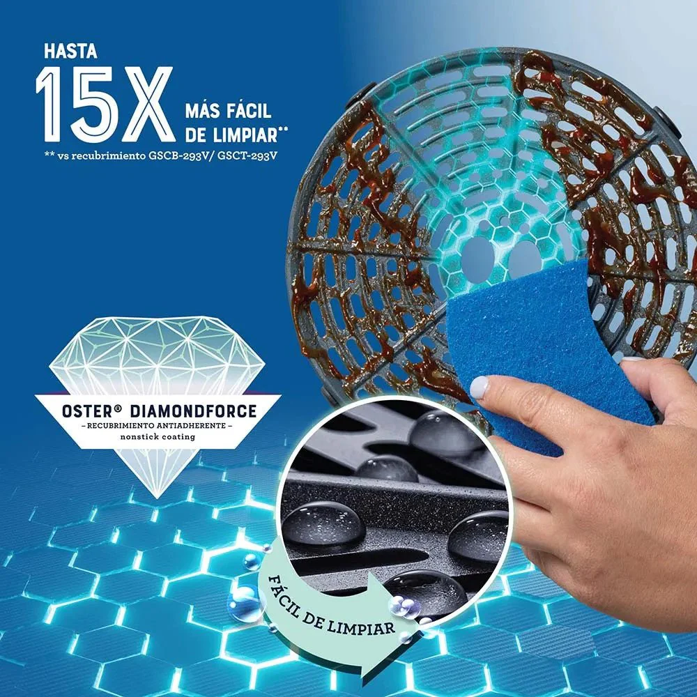 Freidora de Aire Oster 4 Litros / 220V / Negro - Image 9