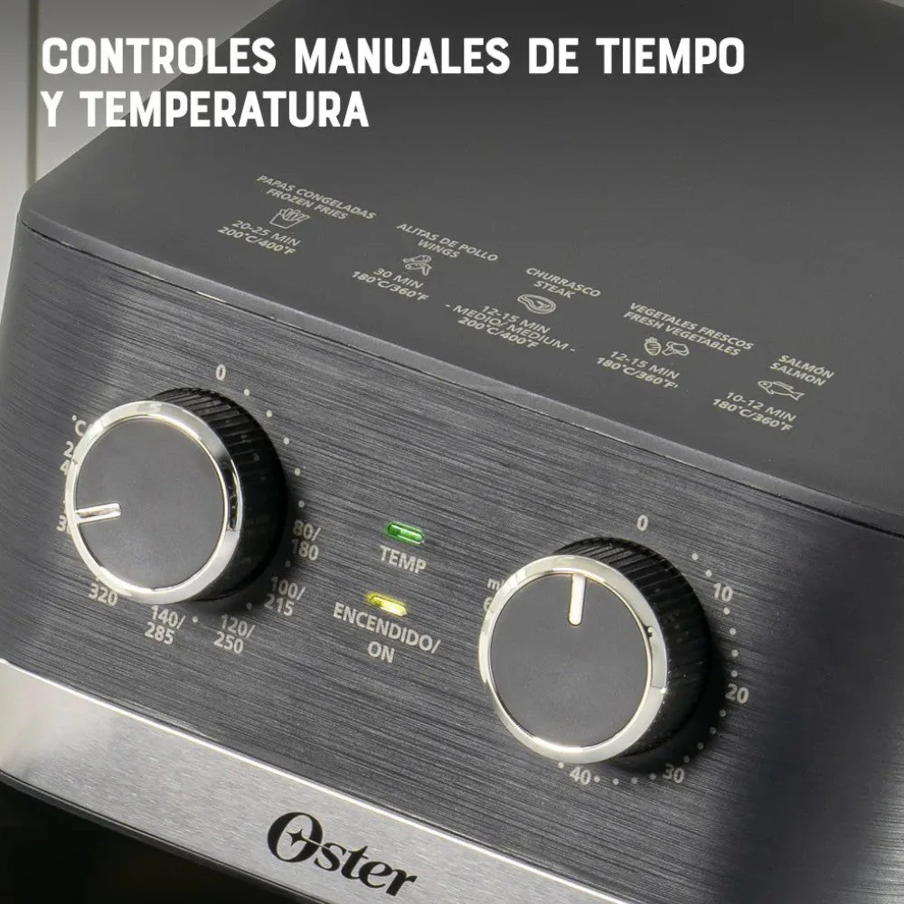 Freidora de Aire Oster 4LT / Manual / DiamondForce - Image 4