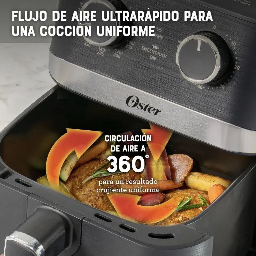 Freidora de Aire Oster 4LT / Manual / DiamondForce - Image 8