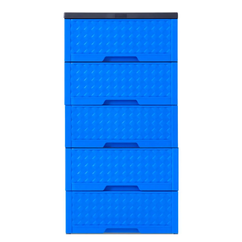 Gavetero Moderno Plastek 5 Gavetas / Azul