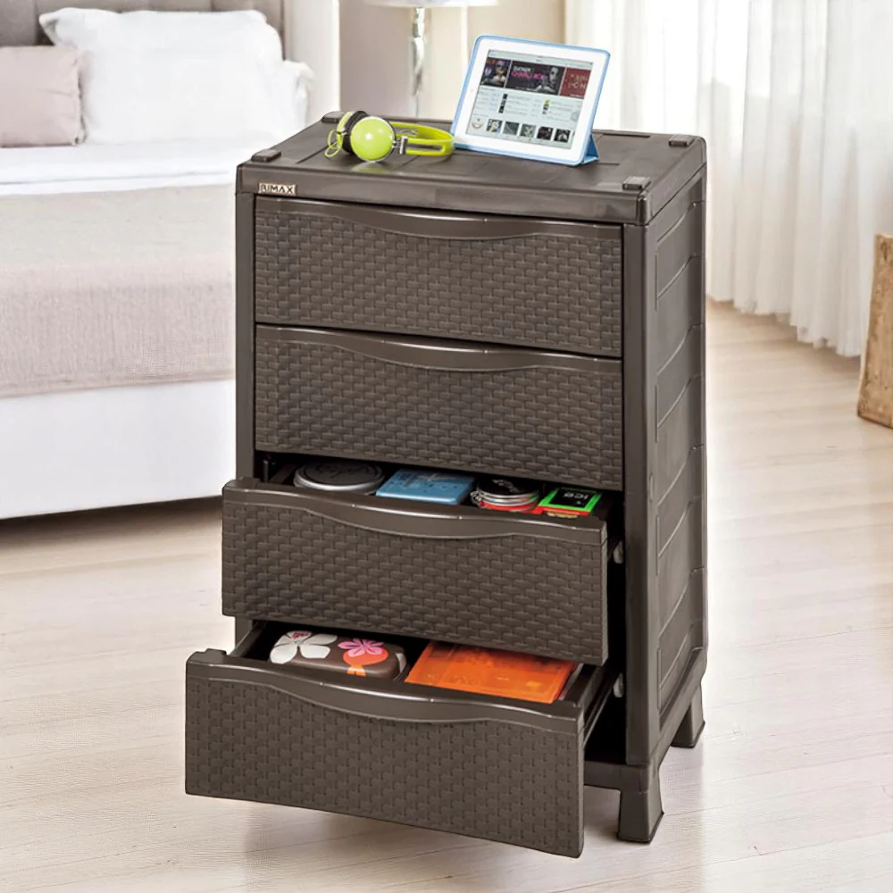 Armario Cajonero Rimax  / Textura Rattan /  Wengue - Image 6