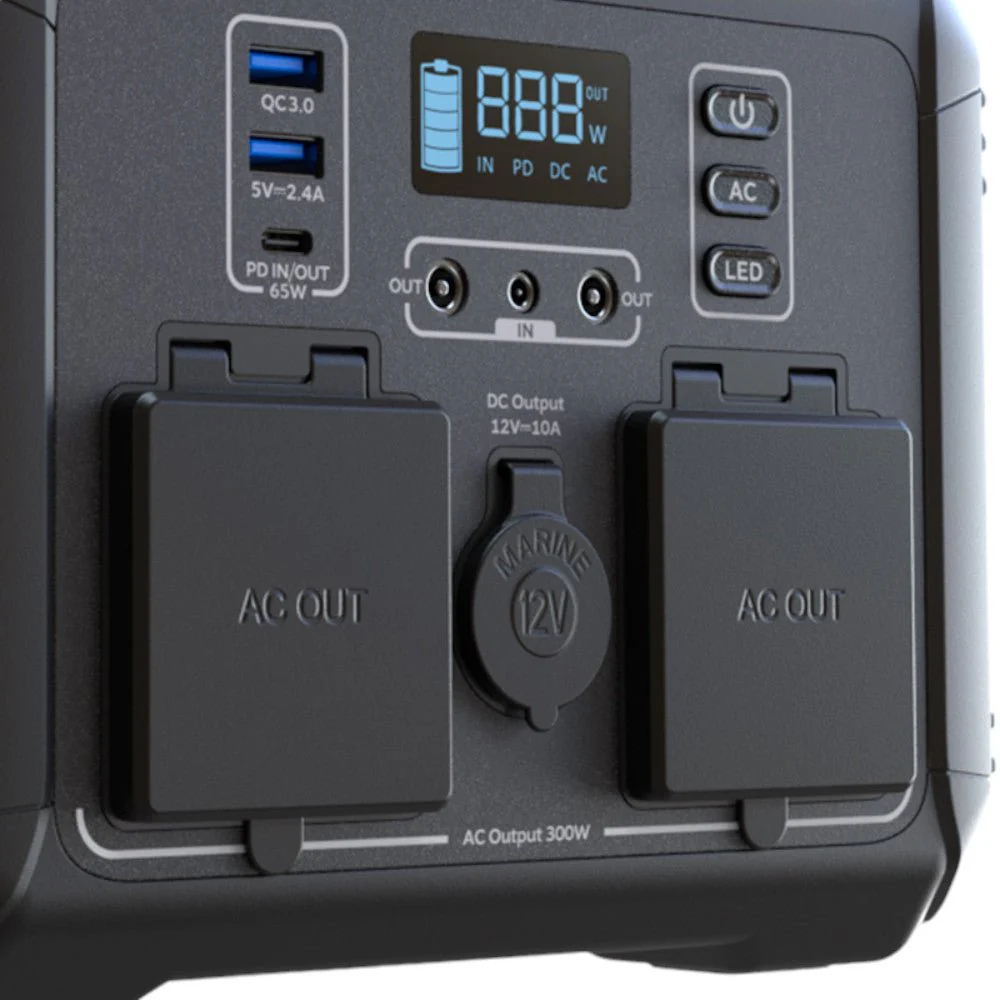 Generador Eléctrico Forza de Baterías LMFP / Portátil / 300W - Image 3