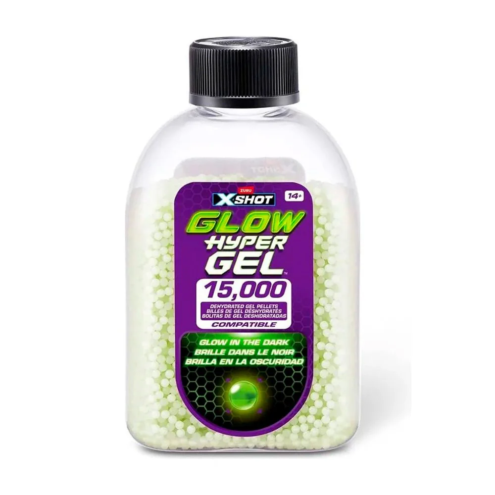 Glow Hyper Gel con 15,000 Gel – Zuru X-Shot - Image 2