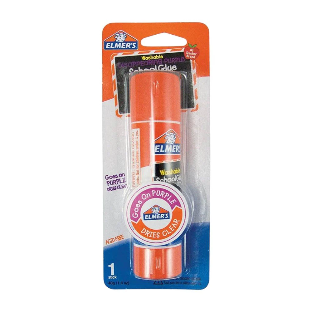 Goma en Barra Morada Elmers Lavable 40 g