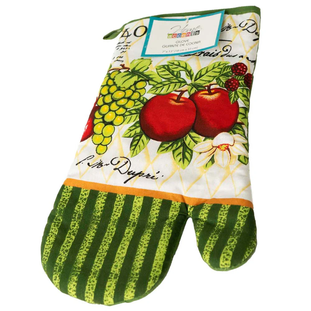 Guante De Cocina Estampado Frutas