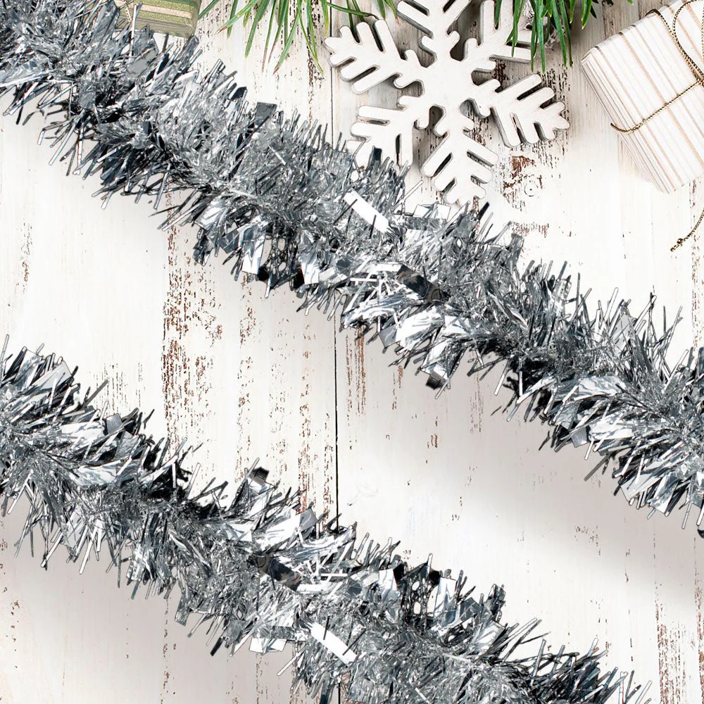 Guirnalda Decorativa 6.5 ft Plateada / Newry Ltd