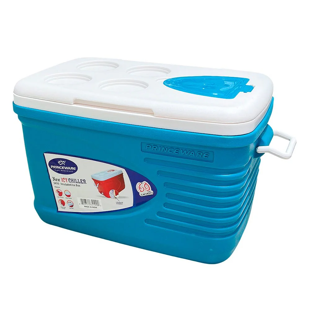 Hielera Plástica 60 L con Agarradera Grande / Princeware