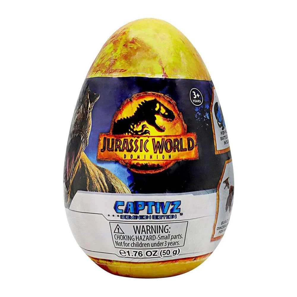 Huevo Con Dinosaurio Jurassic World Dominion - Surtido