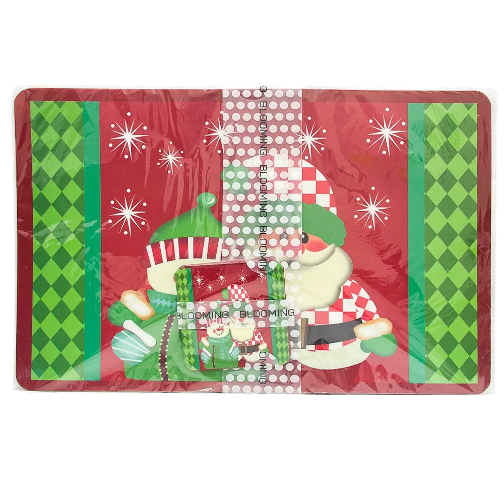 Individual Navideño / Set 6 Piezas / Christmas Elegance