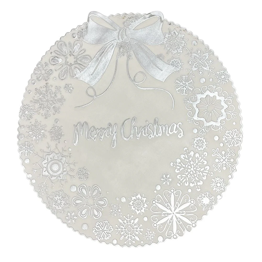Individual Plástico Navideño / Surtido / Christmas Elegance - Image 2