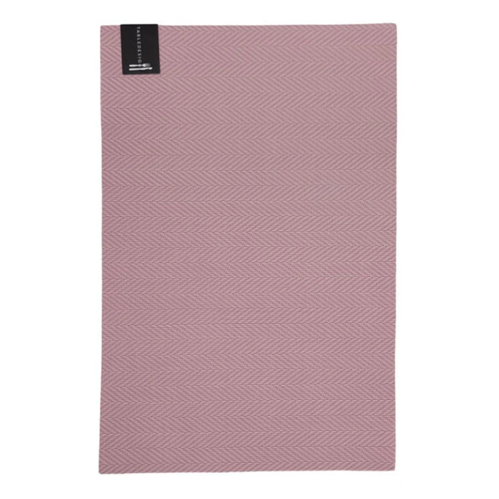 Individual Table Design Rosa 45 cm x 30 cm - Rosa claro