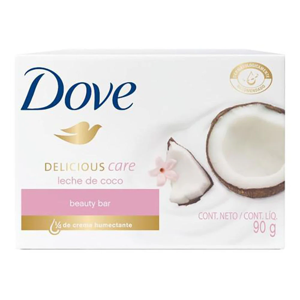 Jabón Barra Dove Leche Coco 90 g