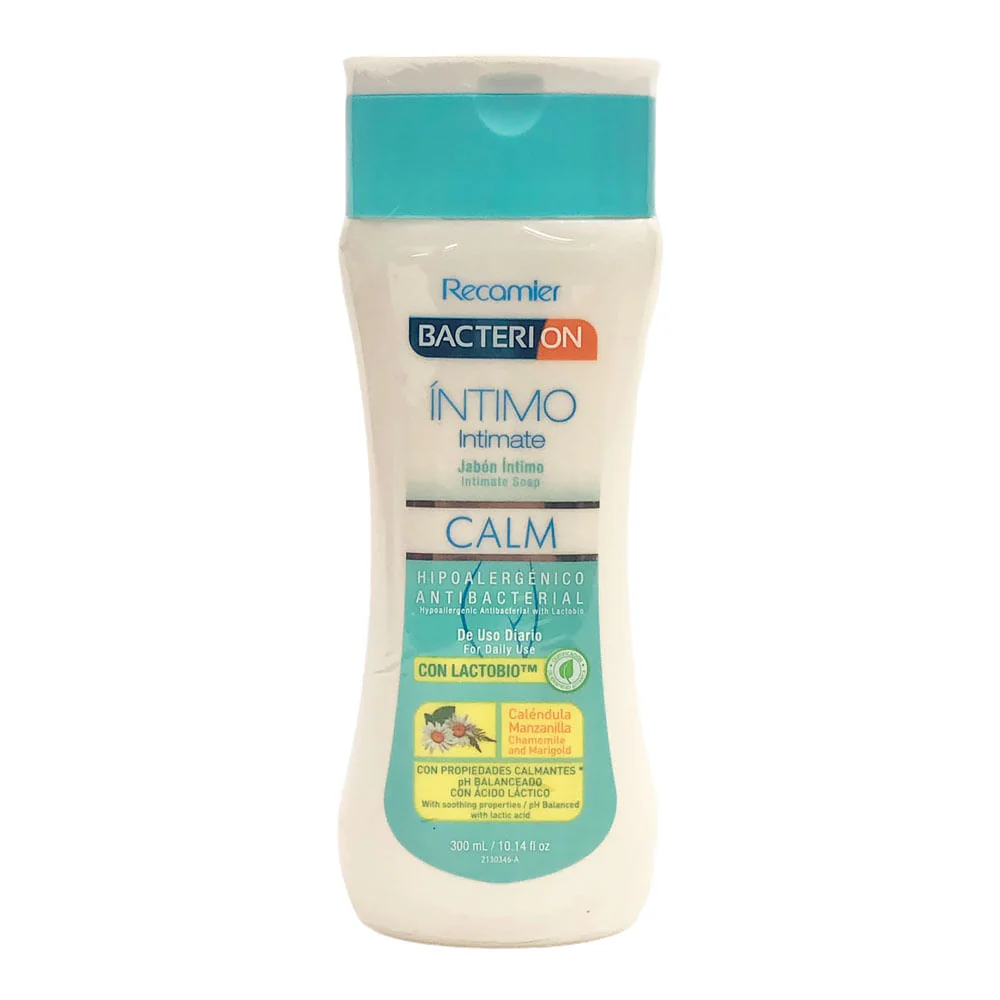 Jabón Recamier Bacterion Higiene Intima 300 ml