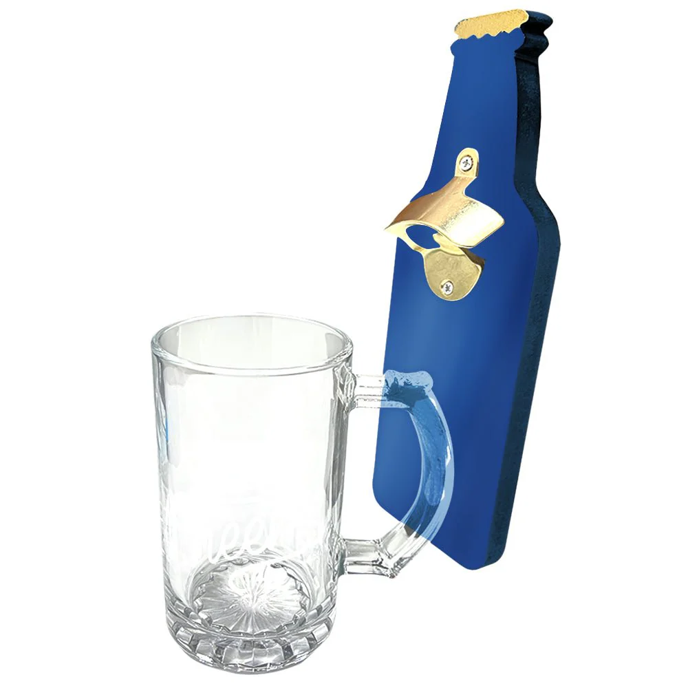 Jarra Cervecera Home Elegance de Vidrio / Con Abridor - Image 3