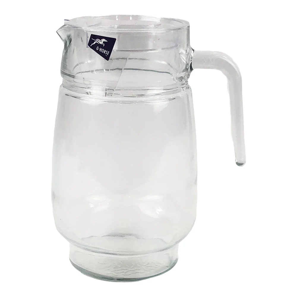Jarra de Vidrio Home Elegance con Tapa 1300 ml