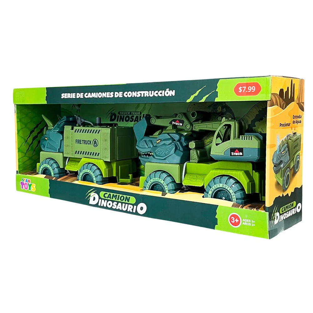 Juego 2pza Dino Vehículos de Construcción - Image 3