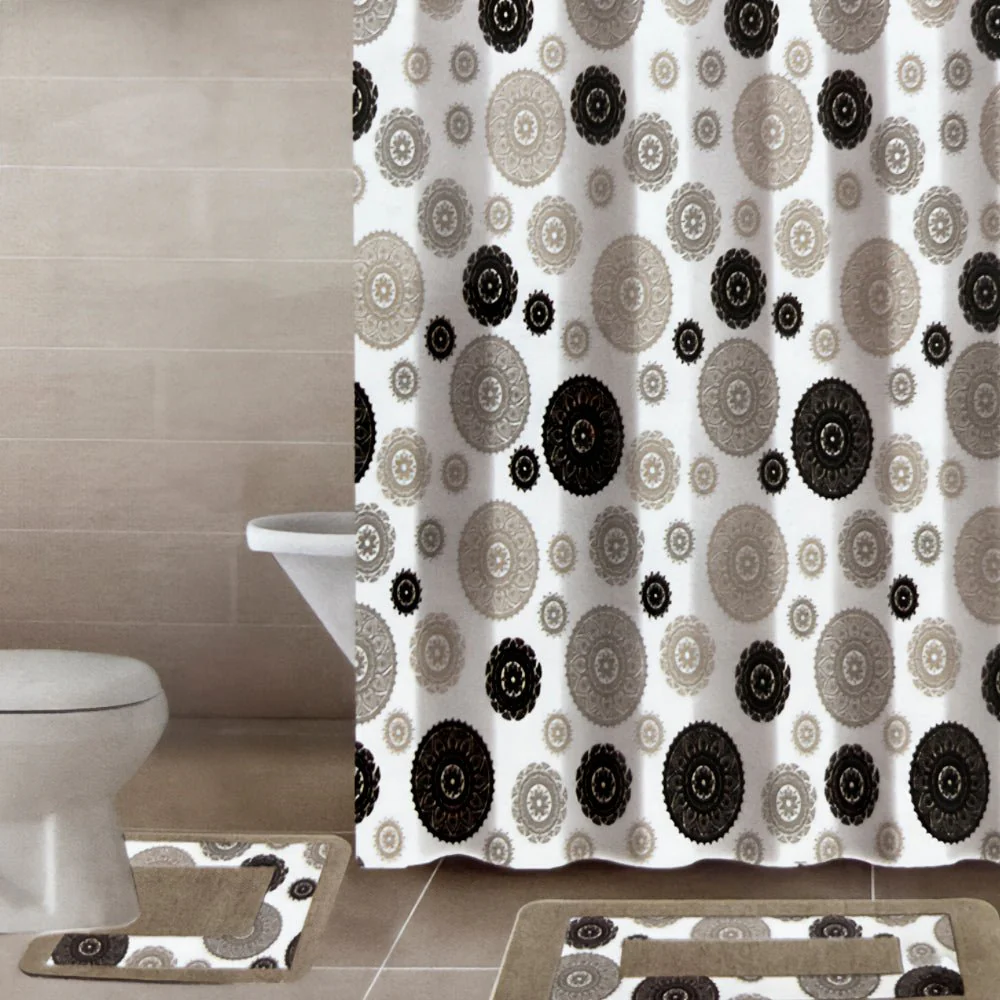 Juego De Alfombra De Baño Set De 15 Piezas Home Elegance Surtido - Image 5