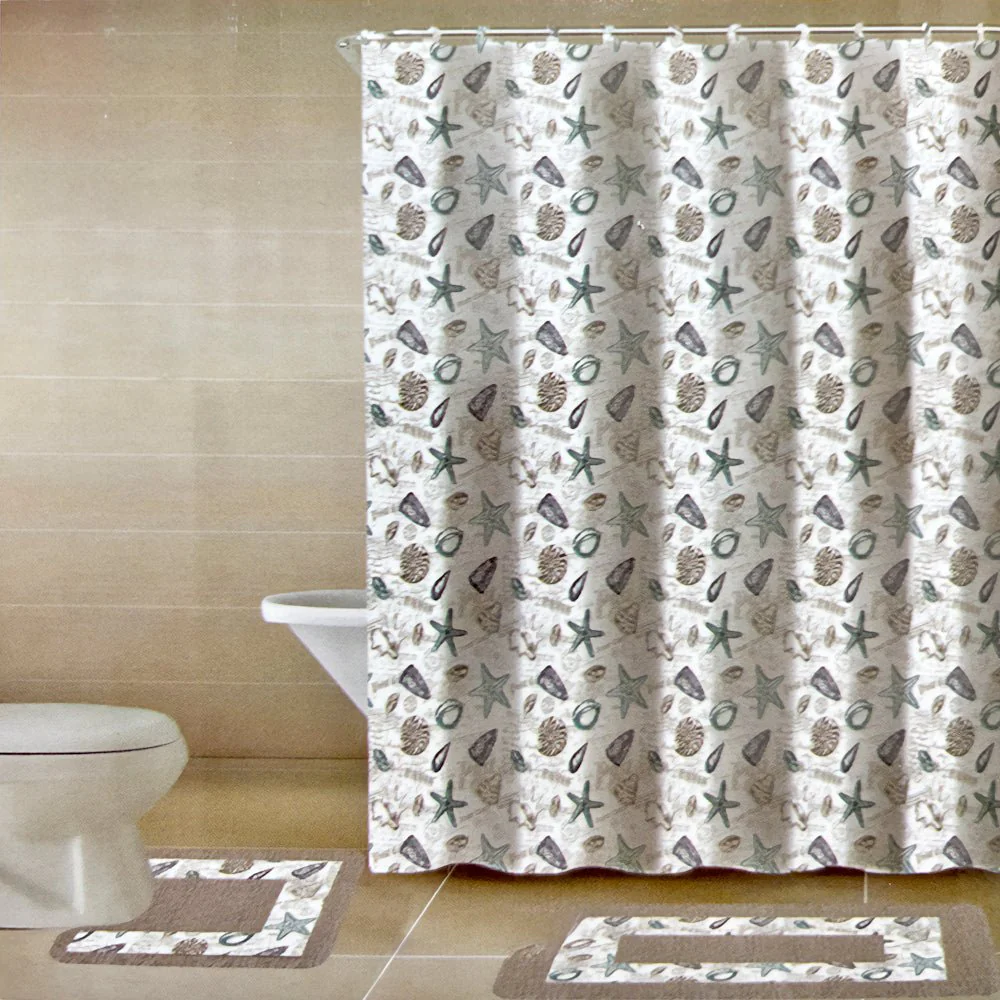 Juego De Alfombra De Baño Set De 15 Piezas Home Elegance Surtido - Image 9
