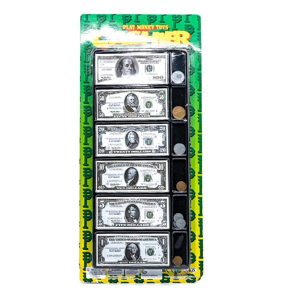Juego de Billetes y Monedas Star Toys Blister