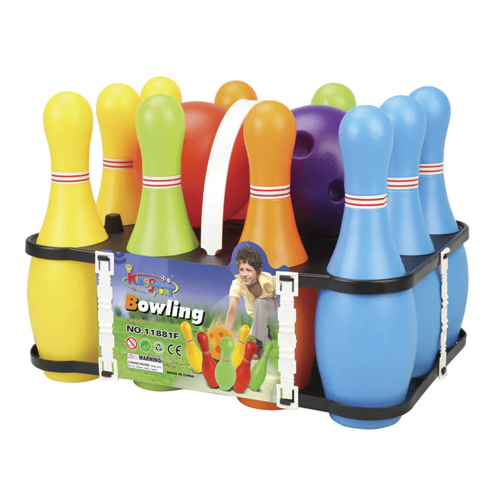 Juego De Bolos De Colores - 25