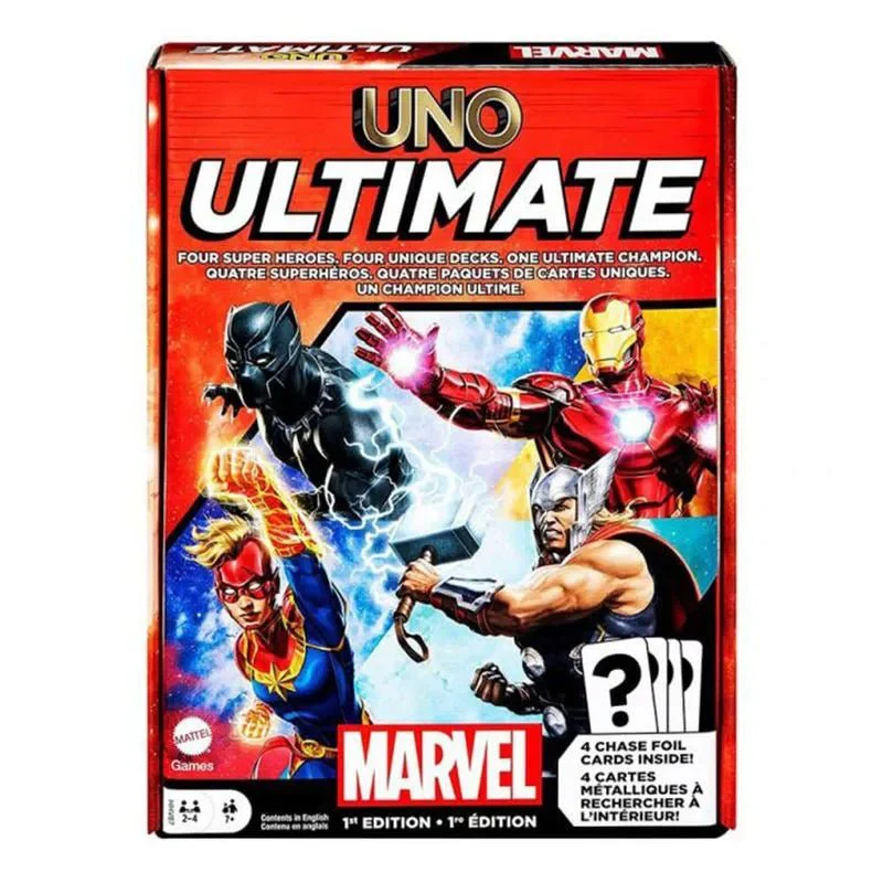 Juego de Carta Uno Ultimate Core Marvel - Image 2