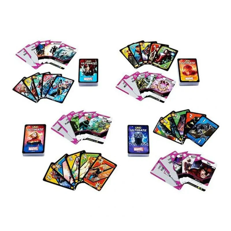 Juego de Carta Uno Ultimate Core Marvel - Image 5