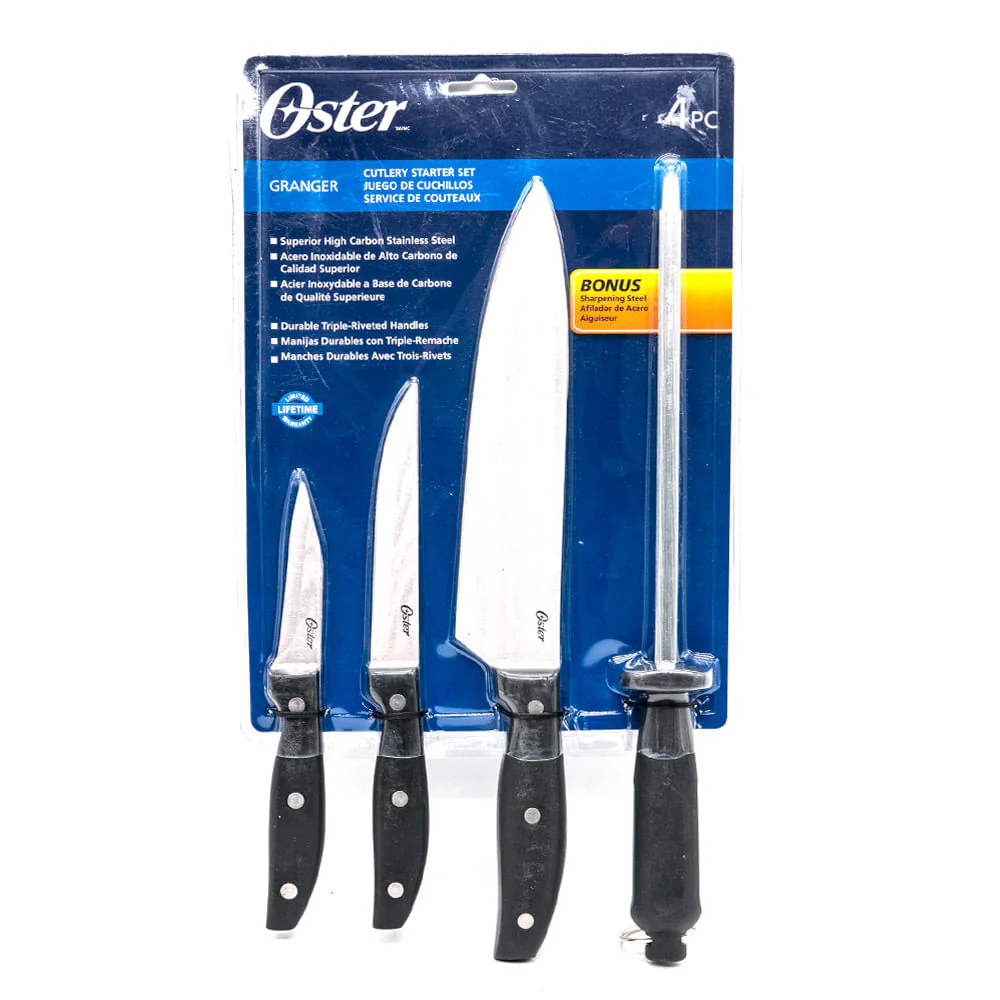 Juego de Cuchillos Oster 4 Piezas