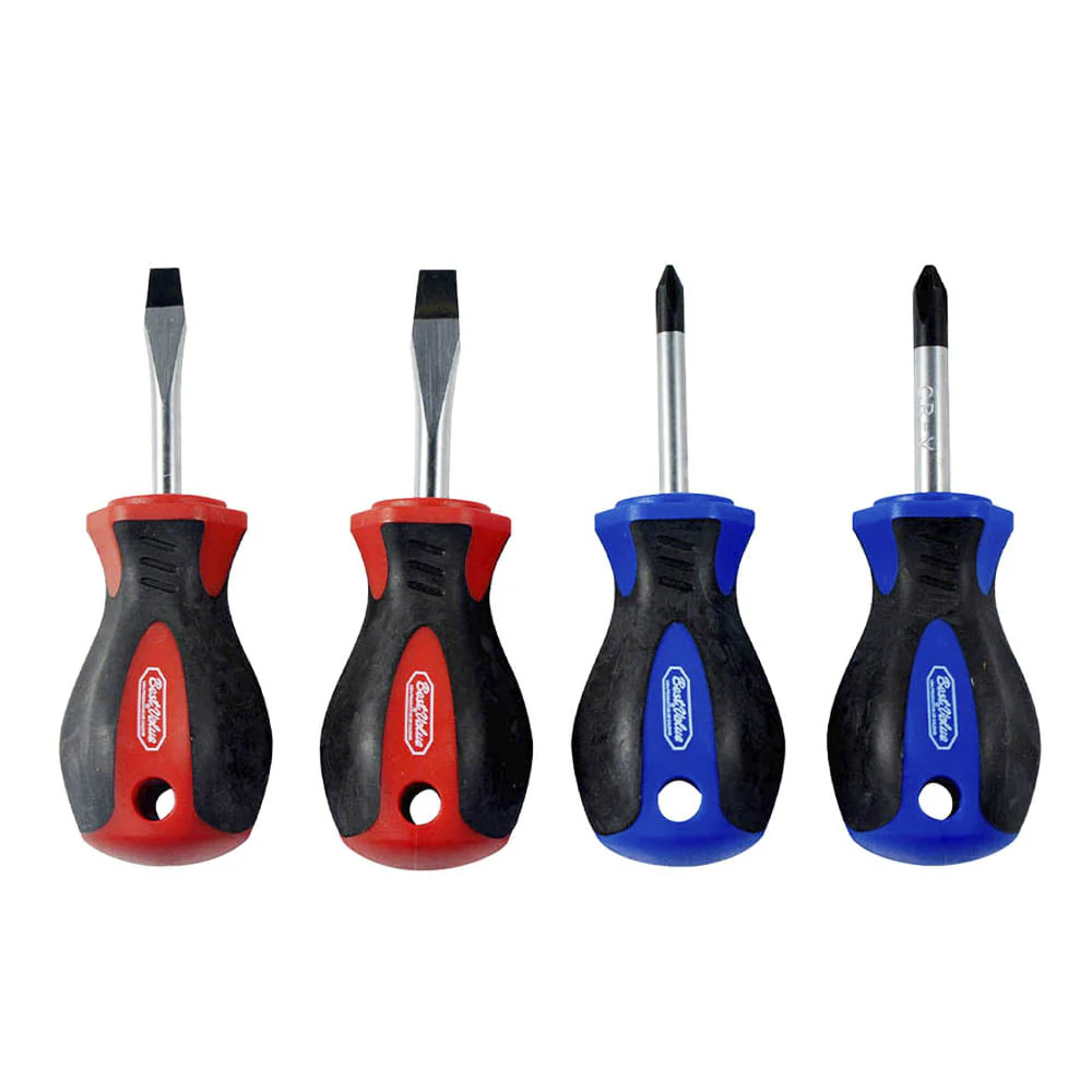 Juego de Destornilladores Stubby Best Value de 4 Piezas