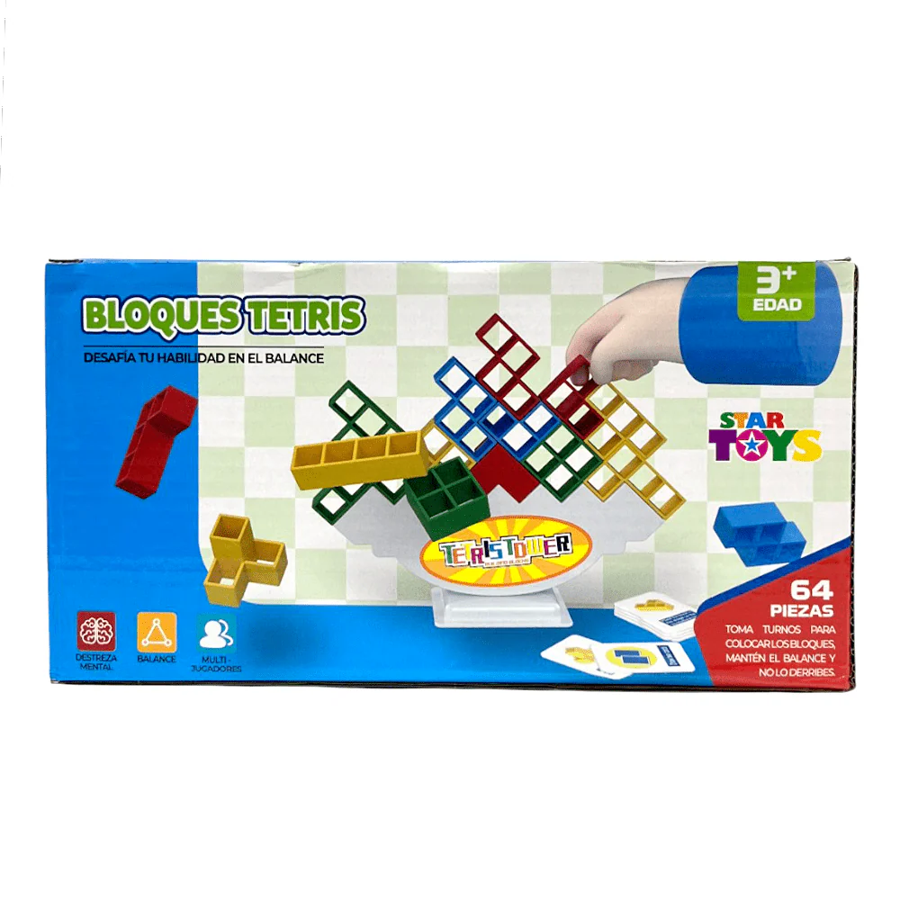 Juego De Mesa Bloques Tetris Star Toys