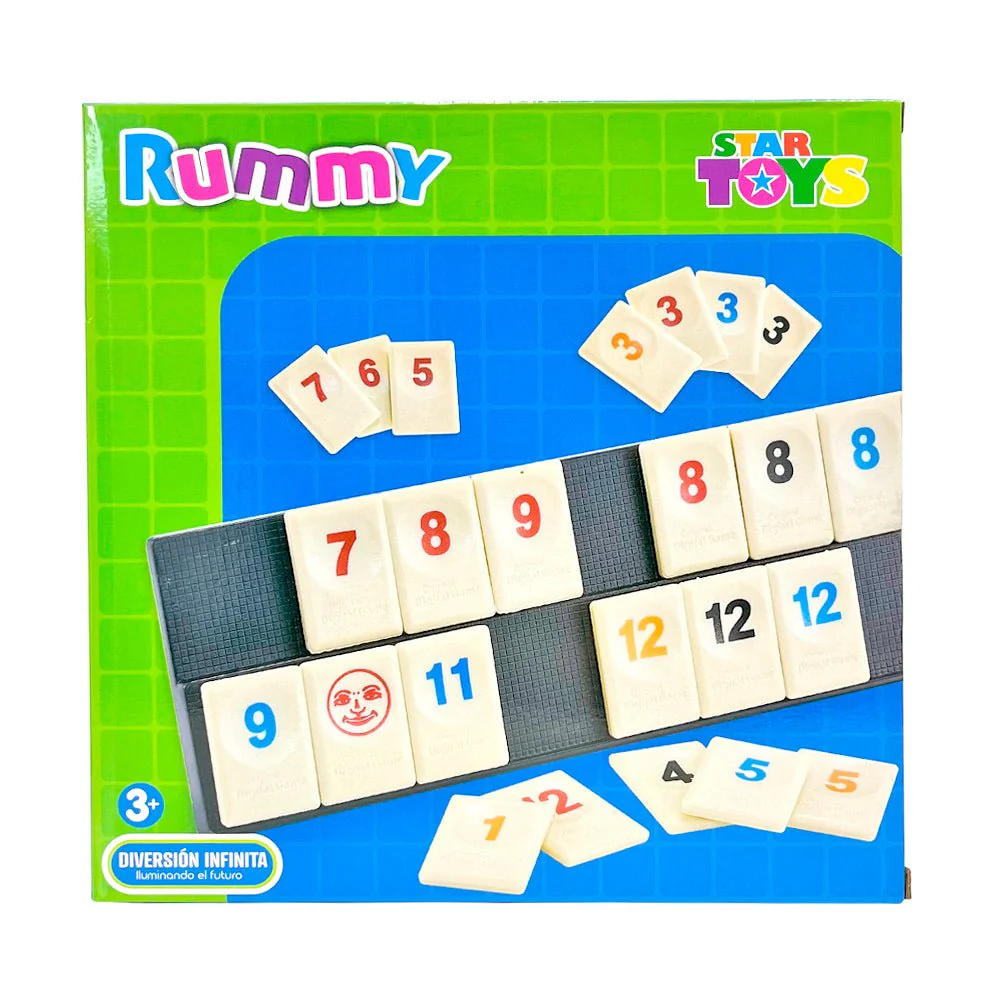 Juego de Mesa Rummy / Star Toys