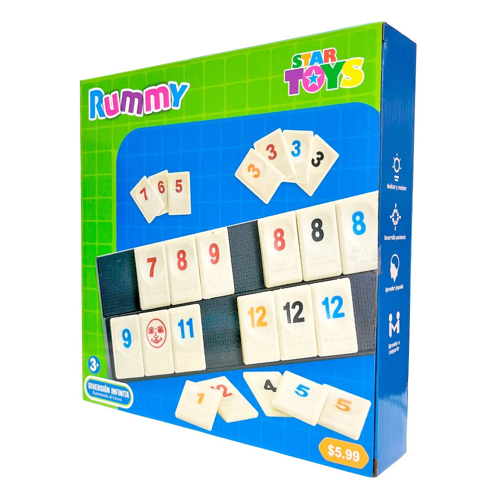 Juego de Mesa Rummy / Star Toys - Image 2